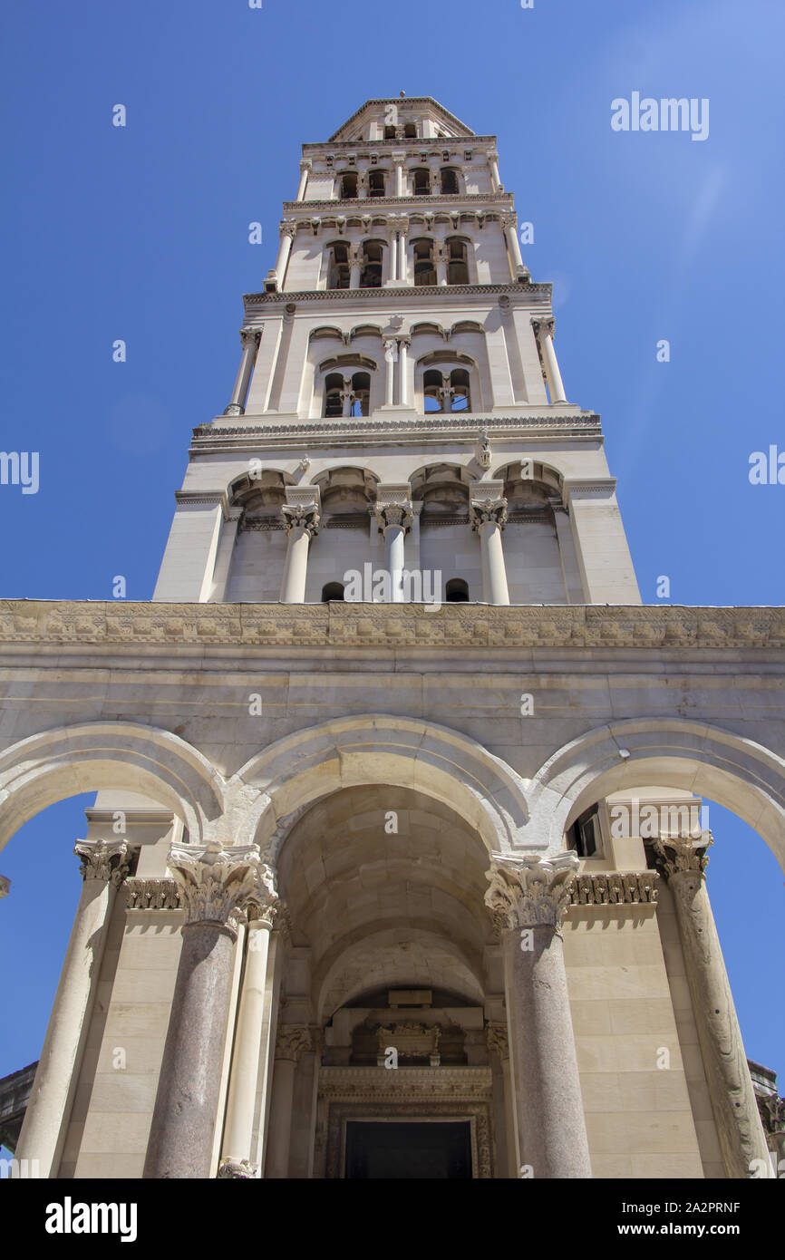 Palazzo di Diocleziano a Split, Croazia, patrimonio mondiale dell UNESCO Foto Stock