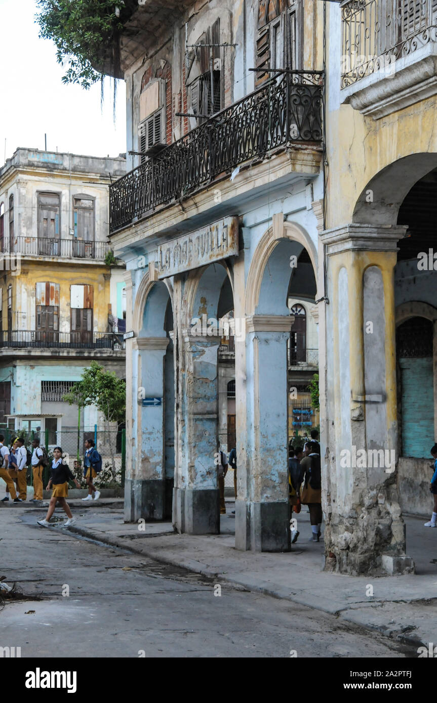 La Maravilla, Plaza del Cristo, Havana, Cuba Foto Stock
