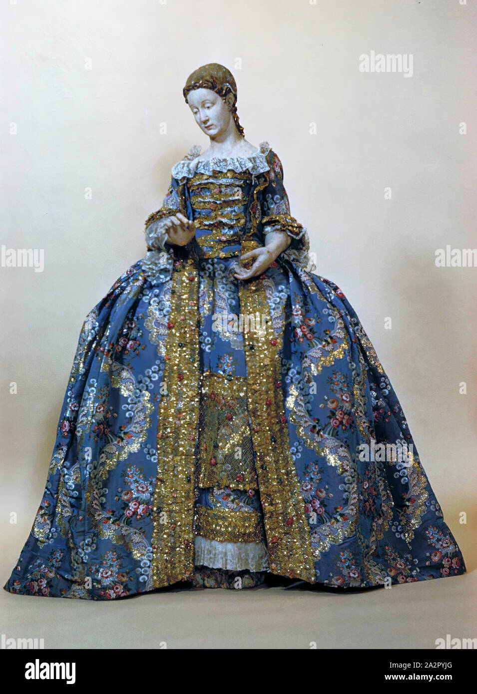 Eventualmente sconosciuto (italiano), Stomacher, c. 1780 Foto Stock