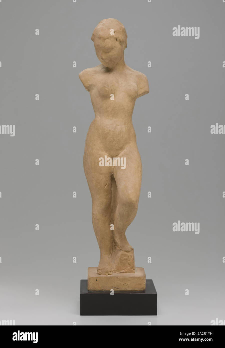 Georg Kolbe, Tedesco, 1877-1947, permanente figura senza braccioli, c. 1930, 12 1/2 x 2 3/4 x 3 1/2 in Foto Stock