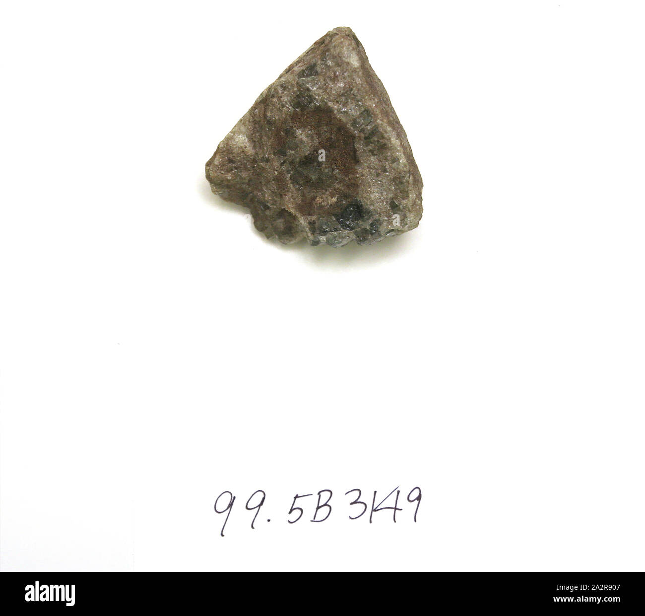 Europeo, campione di roccia, Quarzo Arenaria, 2 x 2 x 1 1/4 in Foto Stock