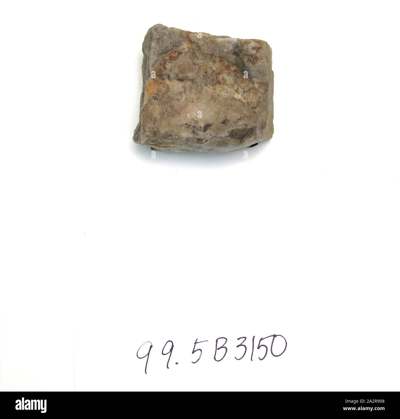 Europeo, campione di roccia, quarzite, 2 x 1 3/4 x 7/8 in Foto Stock