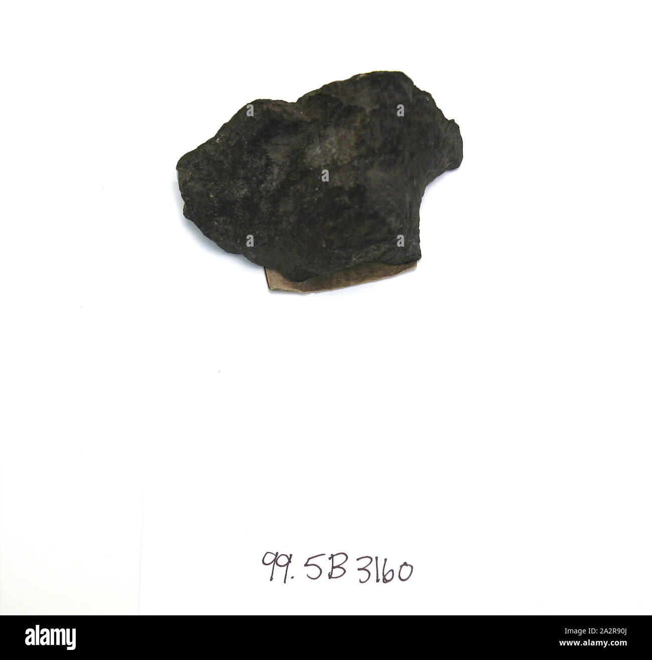 Europeo, campione di roccia, Amphibolite con granati, 3 x 2 x 1 3/4 Foto Stock