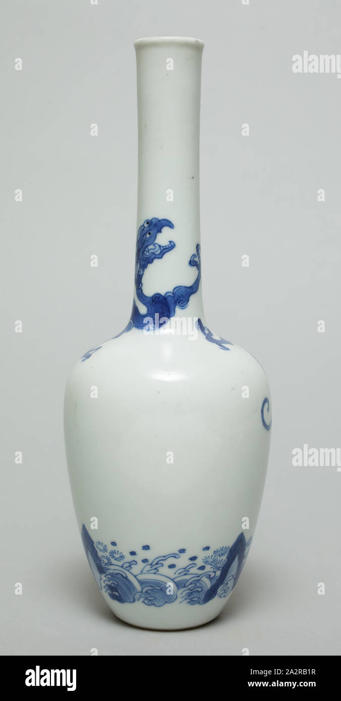 Sconosciuto (cinese), Vaso bottiglia, fine XVIII secolo Foto Stock