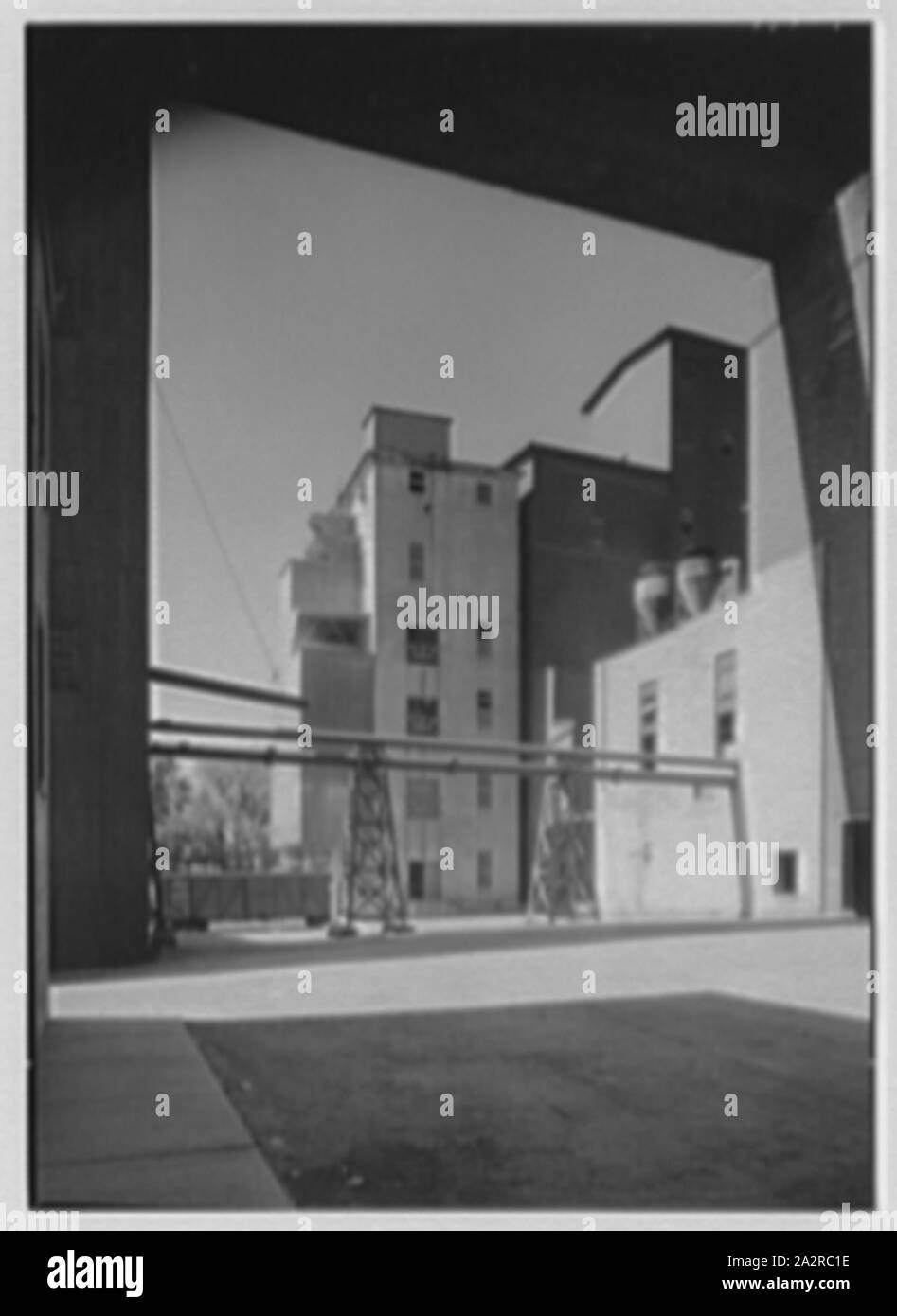 Rahr malteria Co., Manitowoc, Wisconsin. Foto Stock