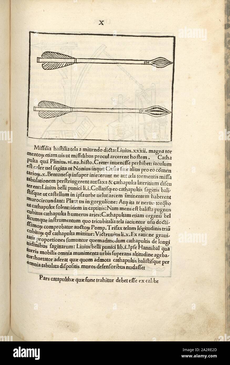 Confronto di due lance, guerra medievale, armi, confronto di due lance, Xilografia, S. 319, (Liber decimus), 1483, Roberto Valturio: [De re militari]. Verona: [Boninus de Boninis], [1483 Foto Stock