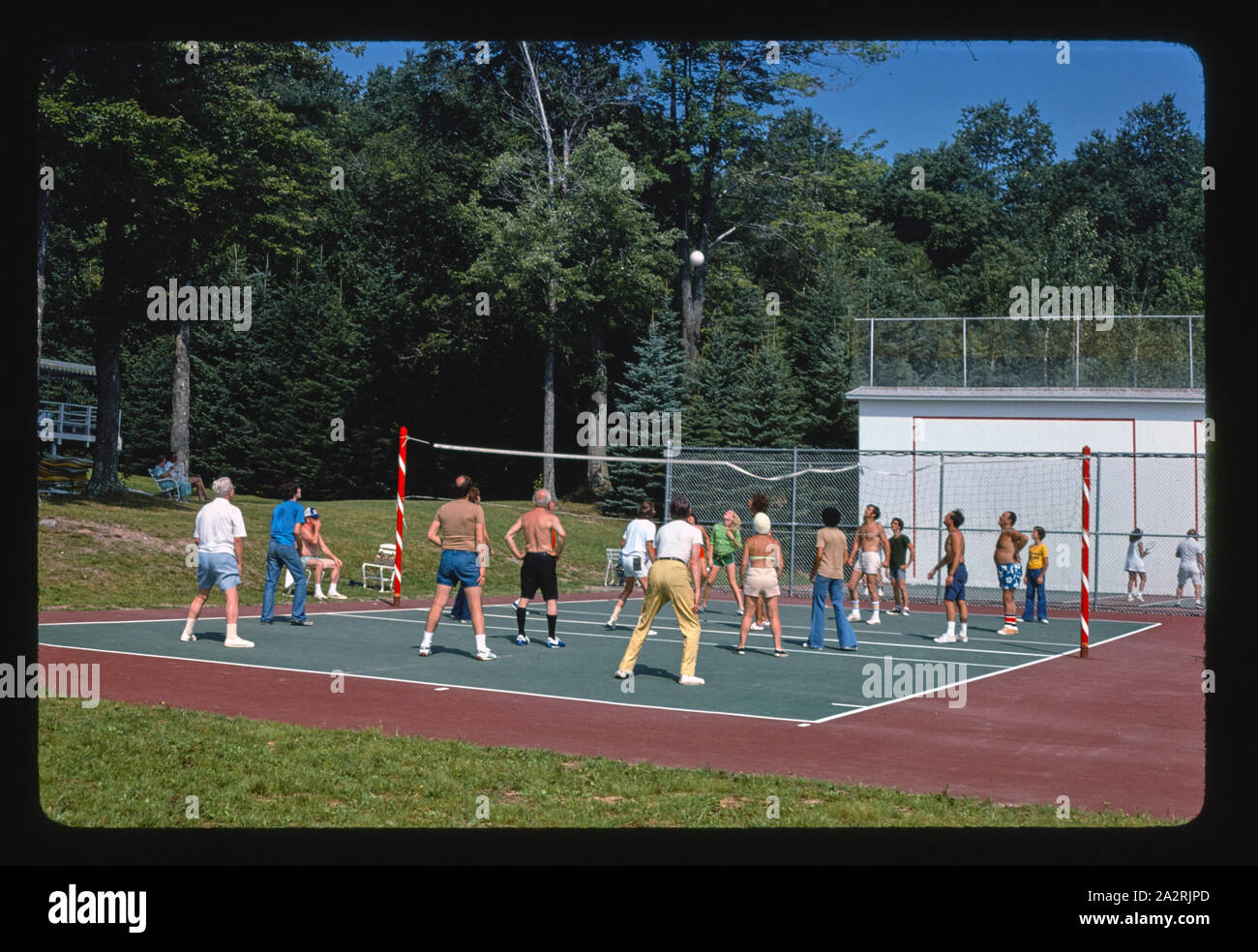 Raleigh, pallavolo, South Fallsburg, New York Foto Stock