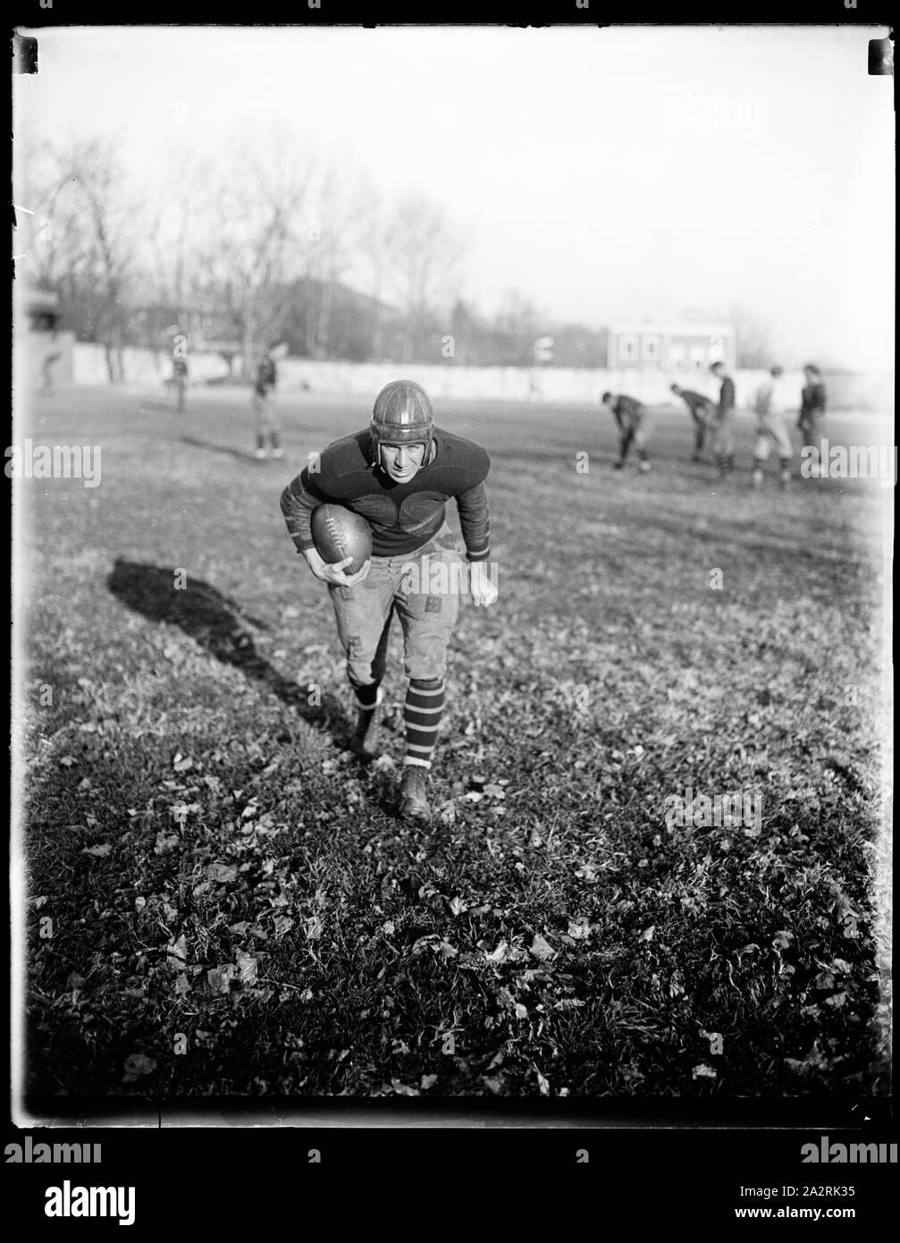 Ralph Duplin Georgetown U. Halfback Foto Stock