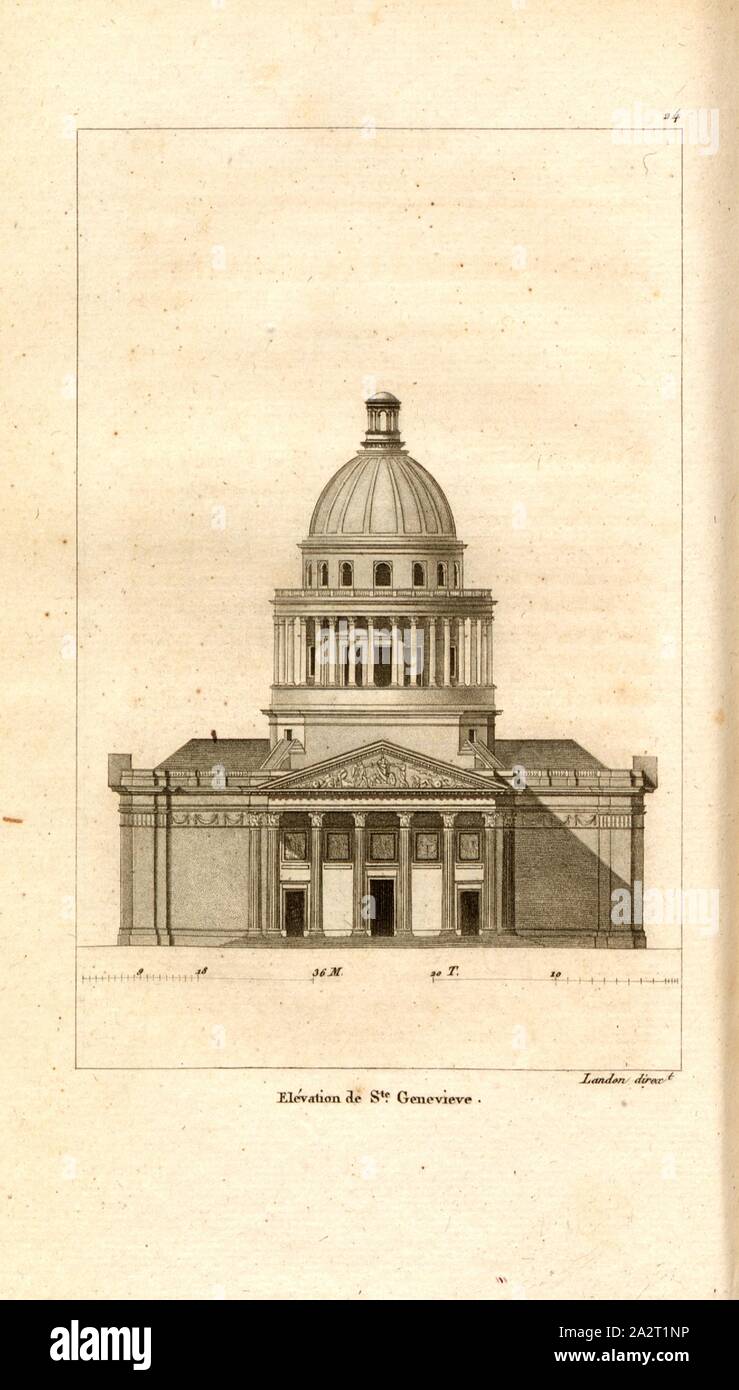 Parigi, Pantheon, chiesa Sainte-Genevieve, interni, cupola, Jacques-Germain  Soufflot Foto stock - Alamy