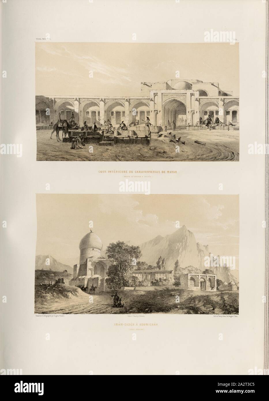 Cour Interna Du Caravanserail De Mayar Route D Ispahan A Chiraz Et Imam Zadeh A Koumichah Irak Adjemi Caravansary In Mahyar Vicino A Isfahan Iran E Imamzadeh Firmato Dessine Lithographie Par Eugene Flandin Cour Interna Du Caravanserail De Mayar Route D Ispahan A Chiraz Et Imam Zadeh A Koumichah Irak Adjemi Caravansary In Mahyar Vicino A Isfahan Iran E Imamzadeh Firmato Dessine Lithographie Par Eugene Flandin