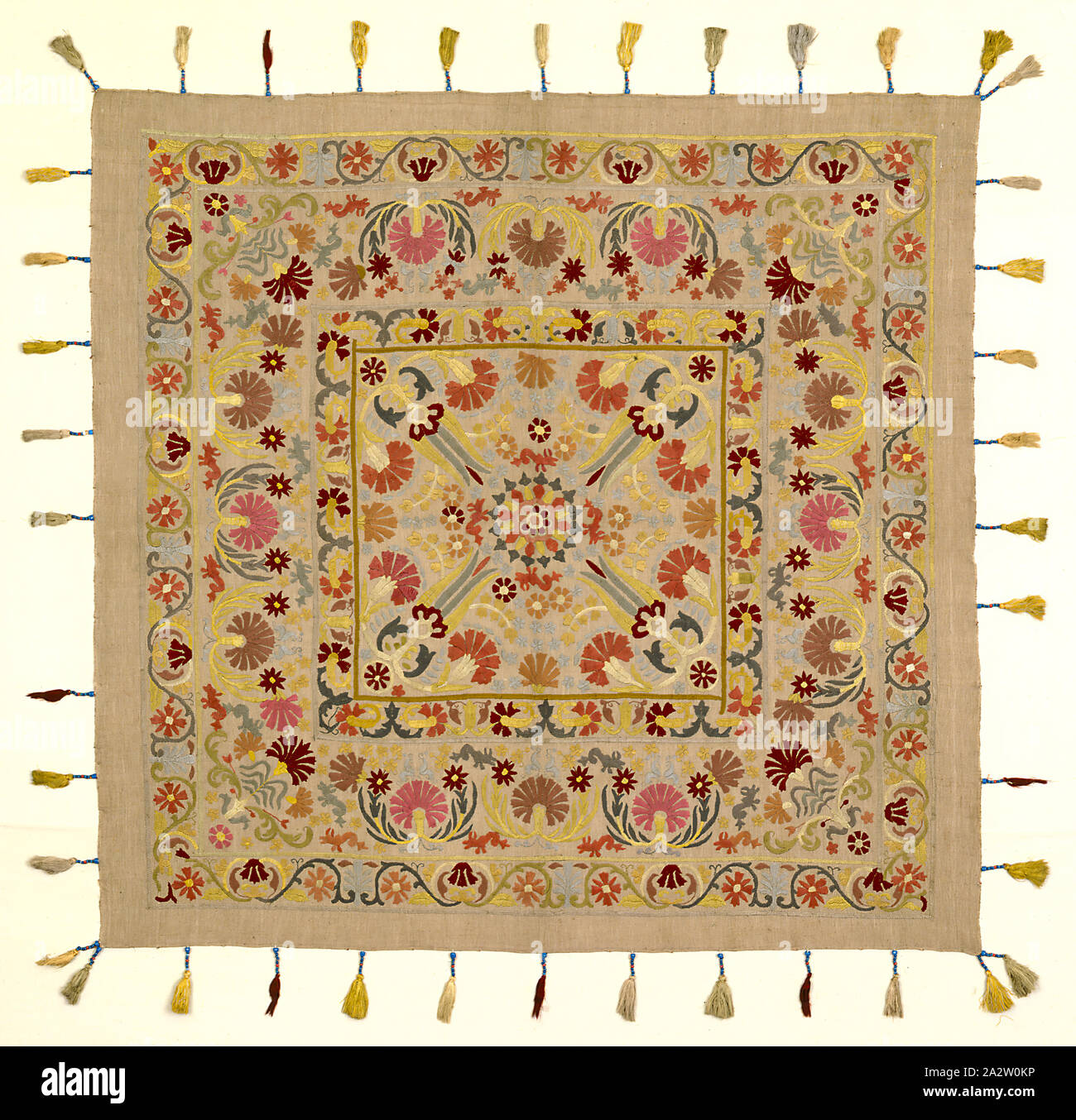 Eventualmente fodera per cuscino, 38 x 38 in., tessile e della moda arte Foto Stock