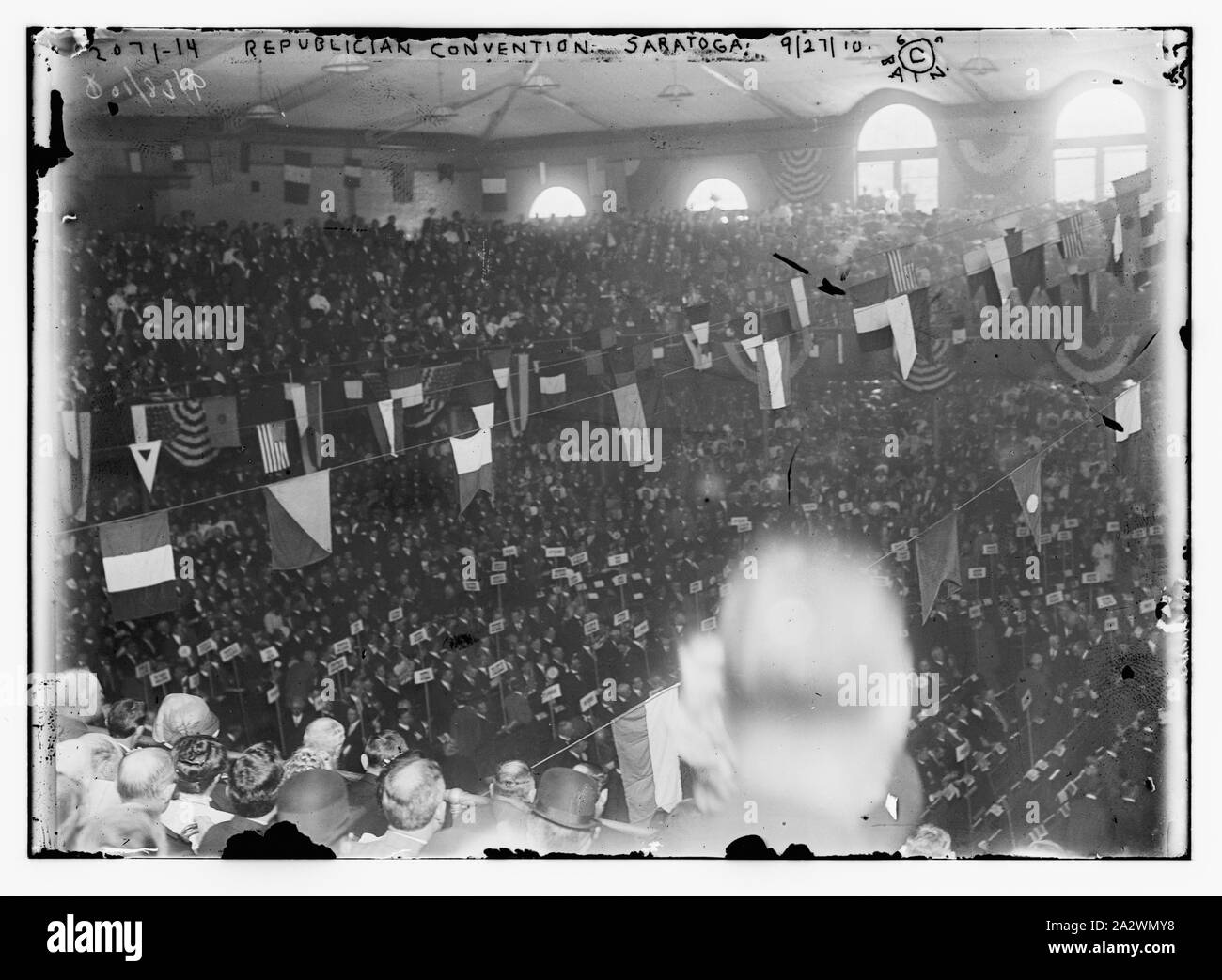 La convenzione repubblicana - Saratoga Foto Stock