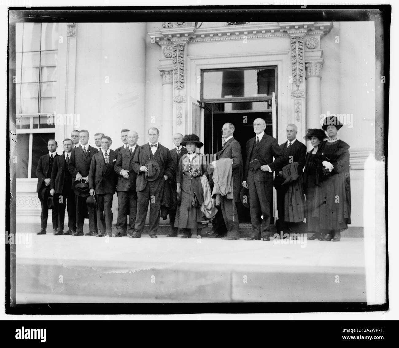 Gruppo repubblicano alla Casa Bianca Foto Stock