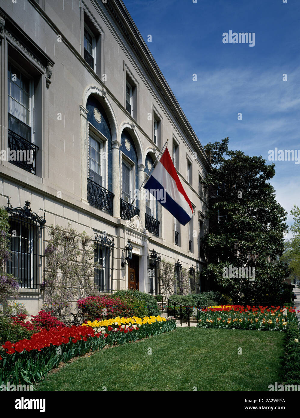 Residenza dell'Ambasciatore dei Paesi Bassi in Washington, D.C. Foto Stock