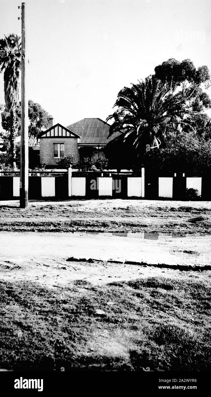 Negativo - Hopetoun, Victoria, del 1940 circa, la Hopetoun manse Foto Stock
