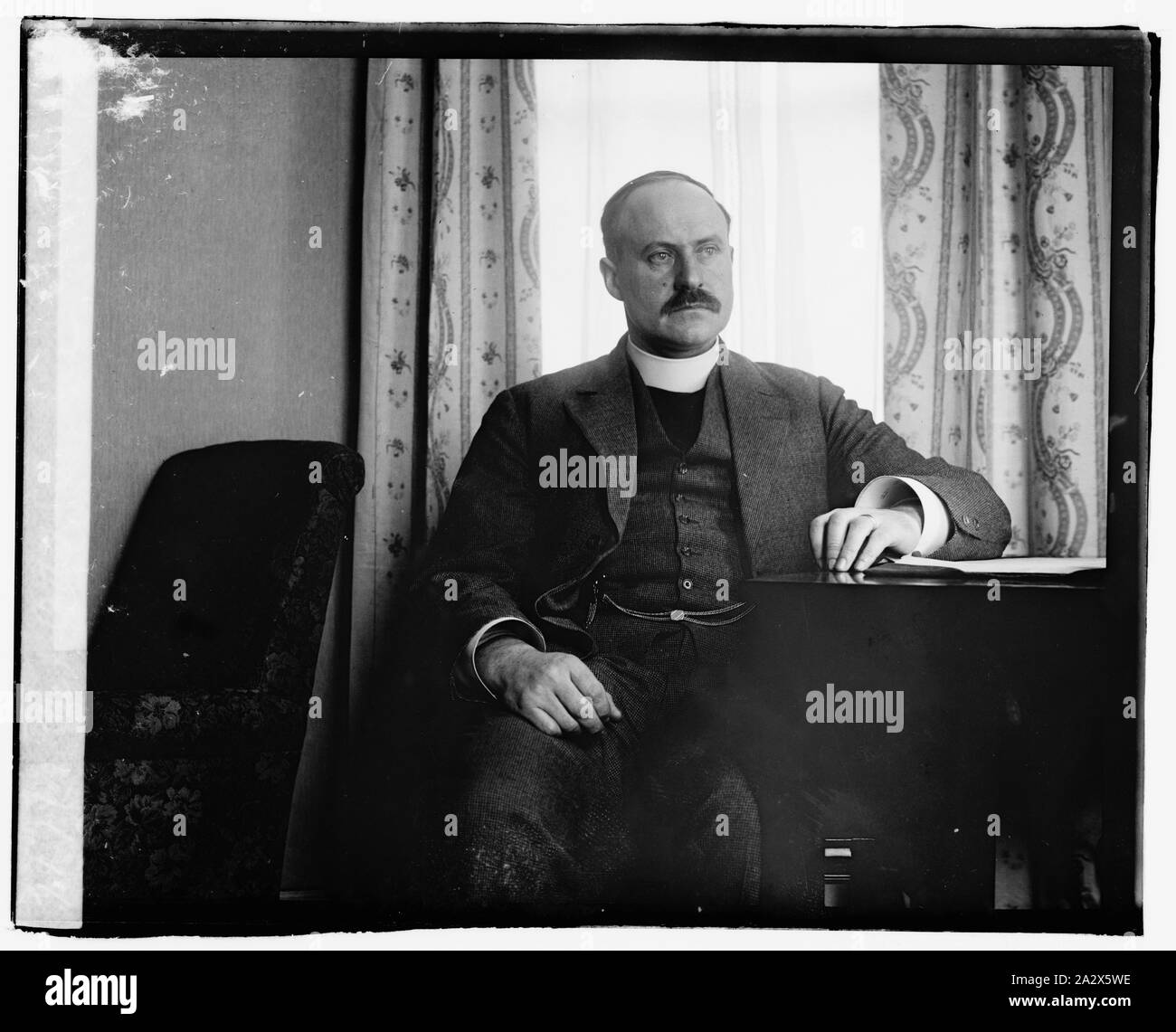 Il rev. J.A.H. Irwin Foto Stock