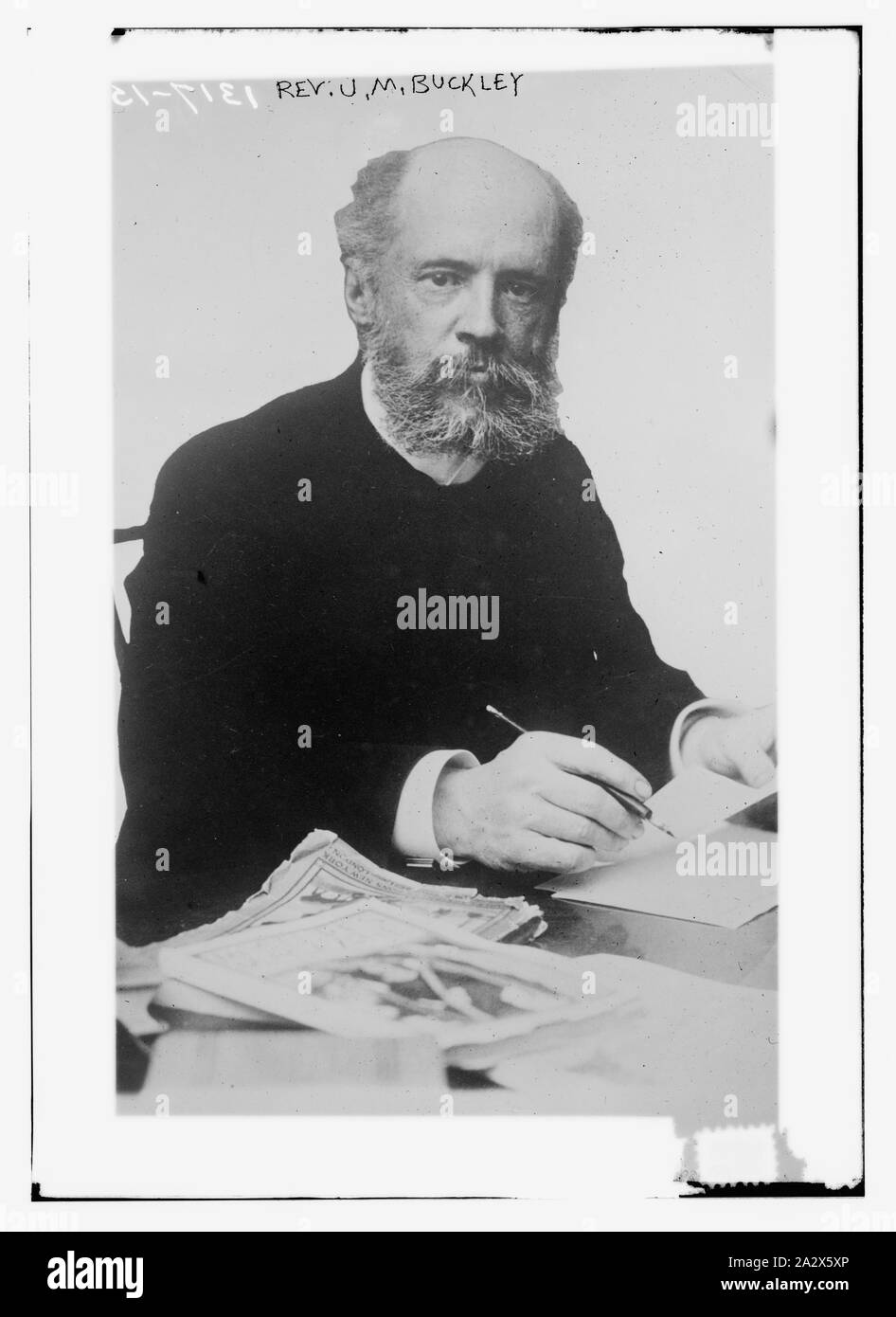 Il rev. J.M. Buckley Foto Stock