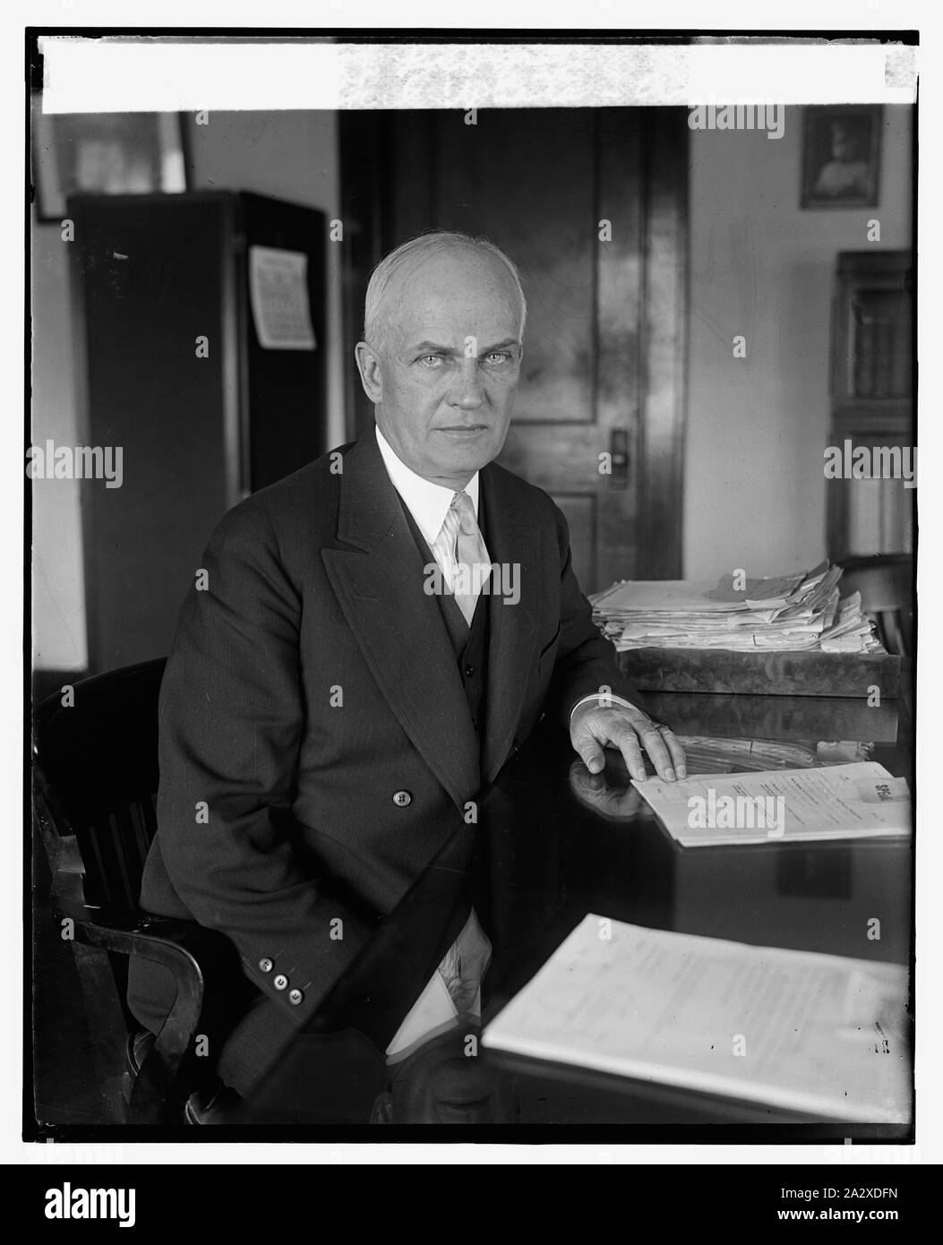 Robe Carl bianco, Ass't. Sec. del Lavoro, 5/13/25 Foto Stock