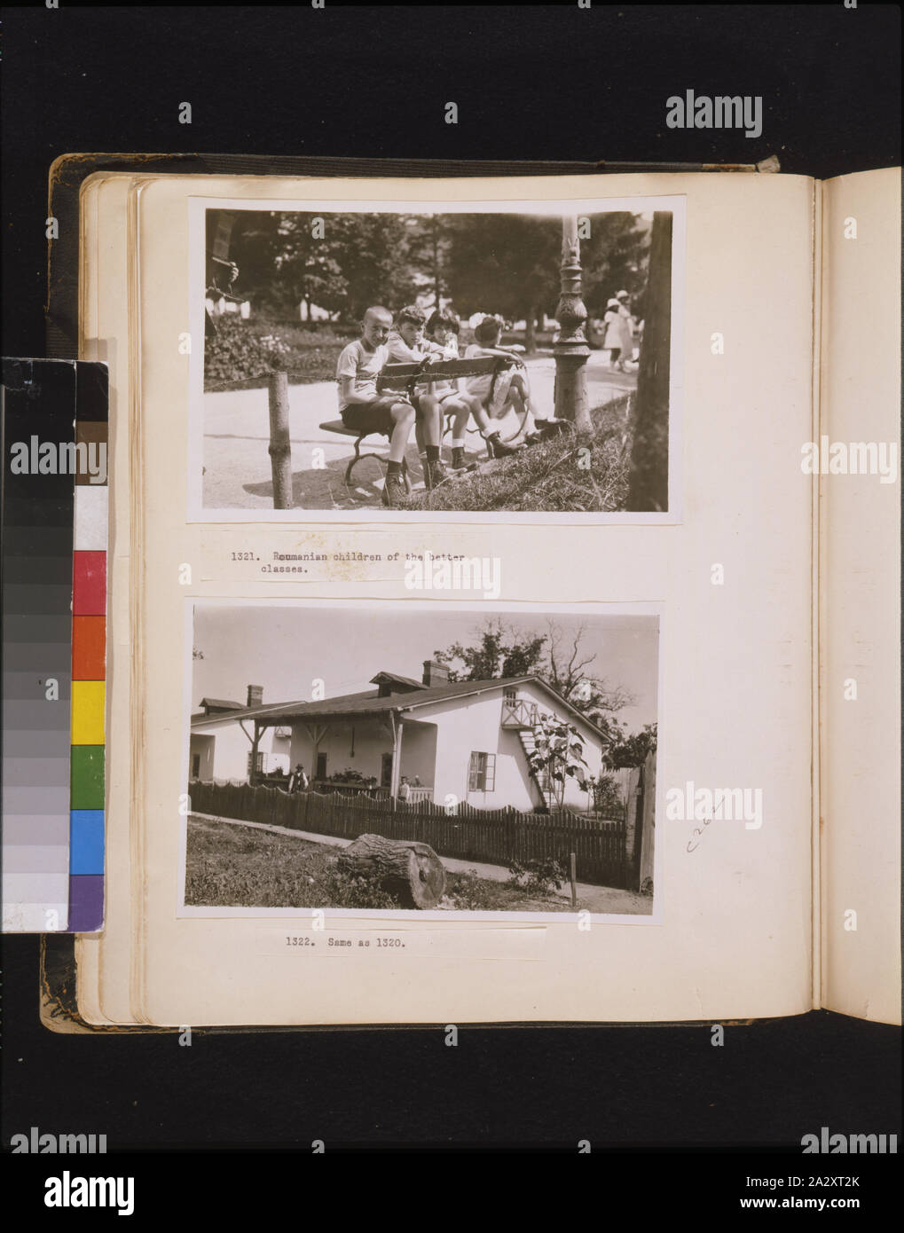 Bambini rumeno del meglio classi Foto Stock