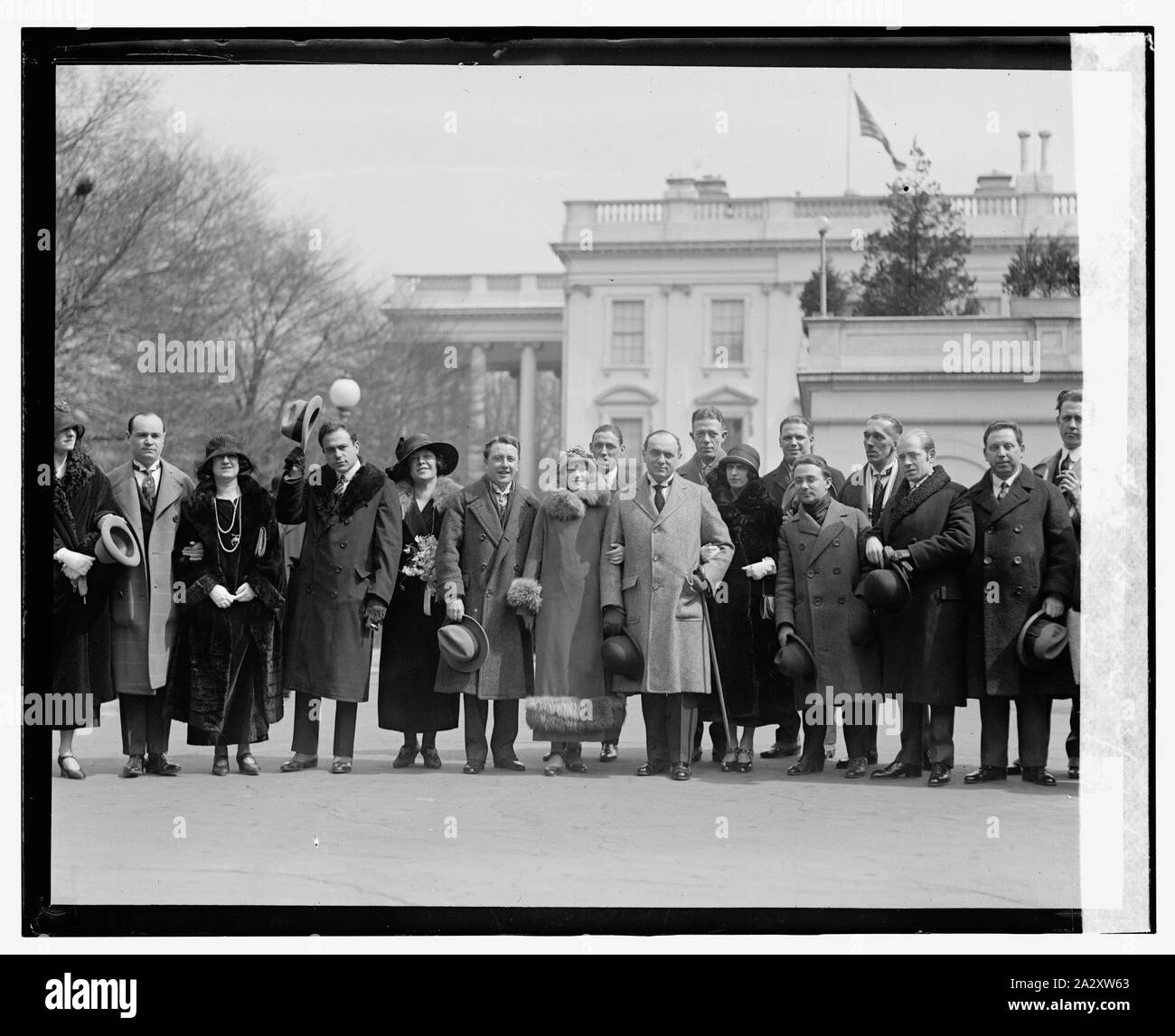 Roxie alla Casa Bianca, 3/20/24 Foto Stock