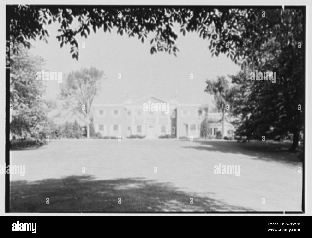 Roy D. Chapin, residence a 447 Lake Shore, Grosse Pointe Farm, Michigan. Foto Stock