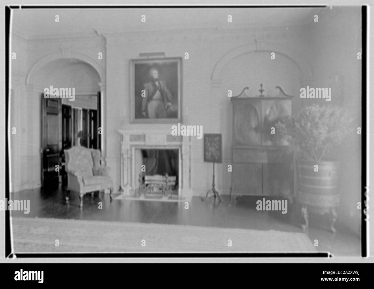 Roy D. Chapin, residence a 447 Lake Shore, Grosse Pointe Farm, Michigan. Foto Stock