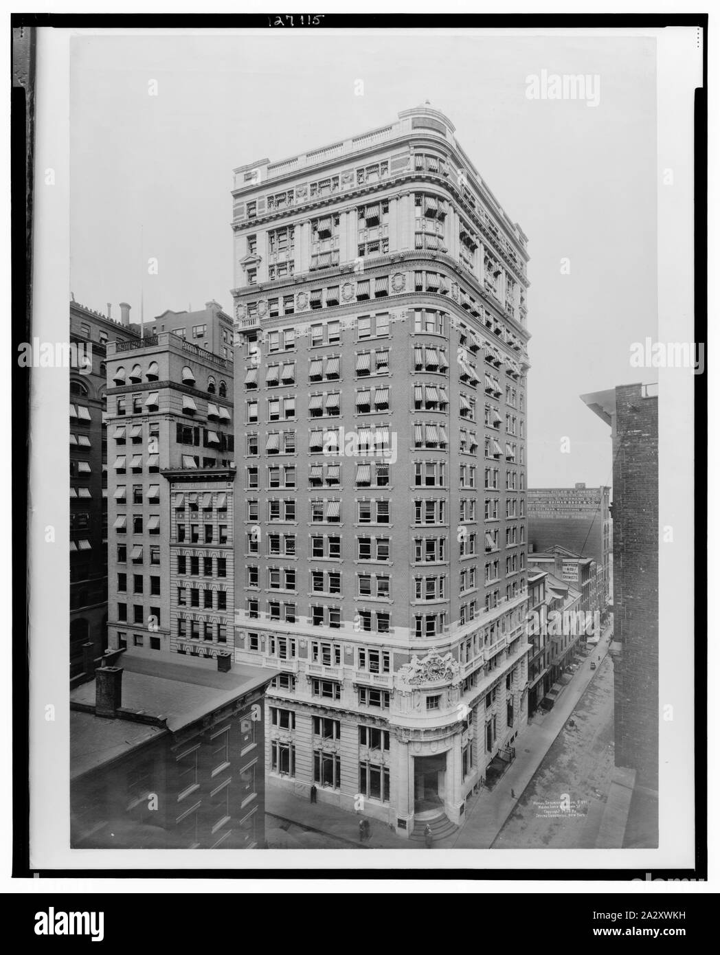 Royal Insurance Bldg., Maiden Lane & William St. Foto Stock