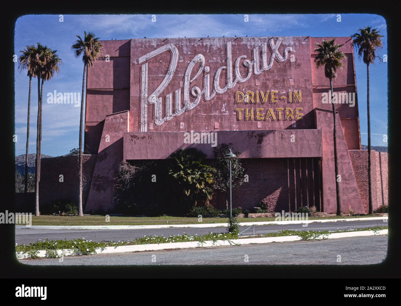 Rubidoux Drive-In, Rubidoux, California Foto Stock