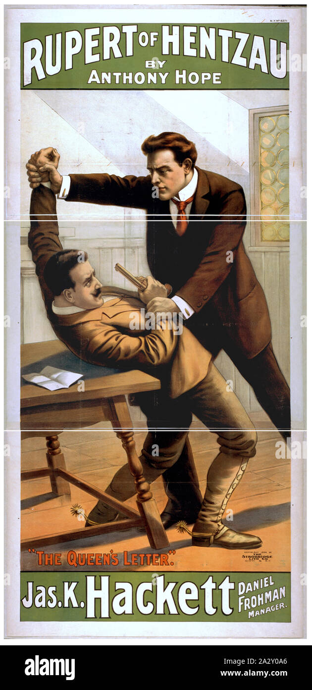 Rupert di Hentzau da Anthony Hope. Foto Stock