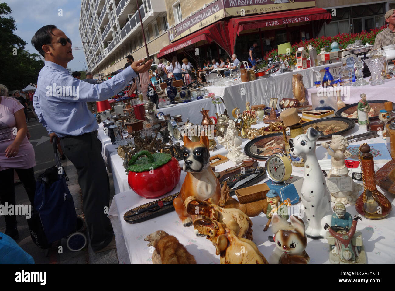 Braderie di Lille 2019, Lille, Rijsel, Francia Foto Stock