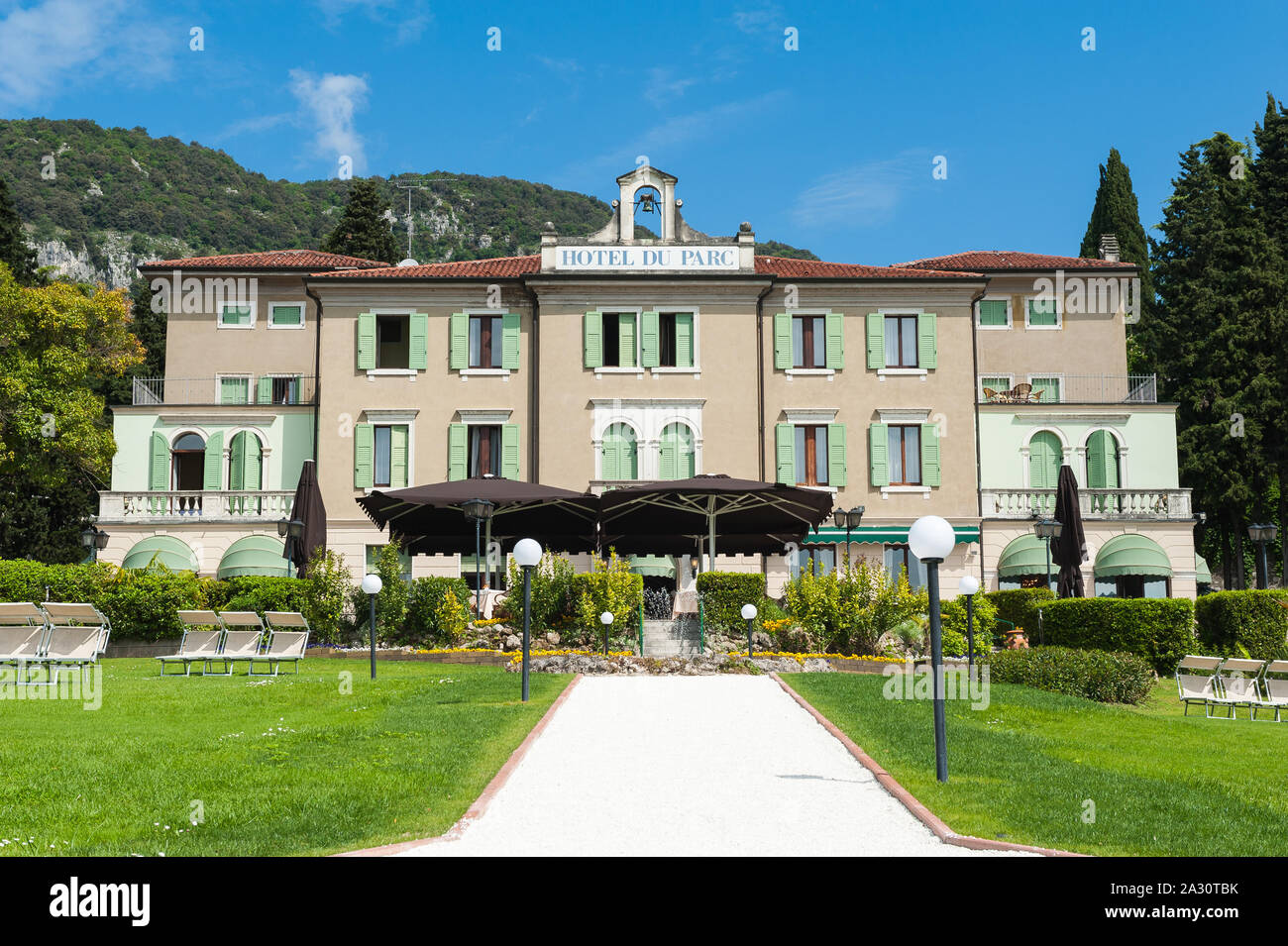 Hotel Du Parc a Garda, provincia di Verona, regione Veneto, Italia Foto Stock