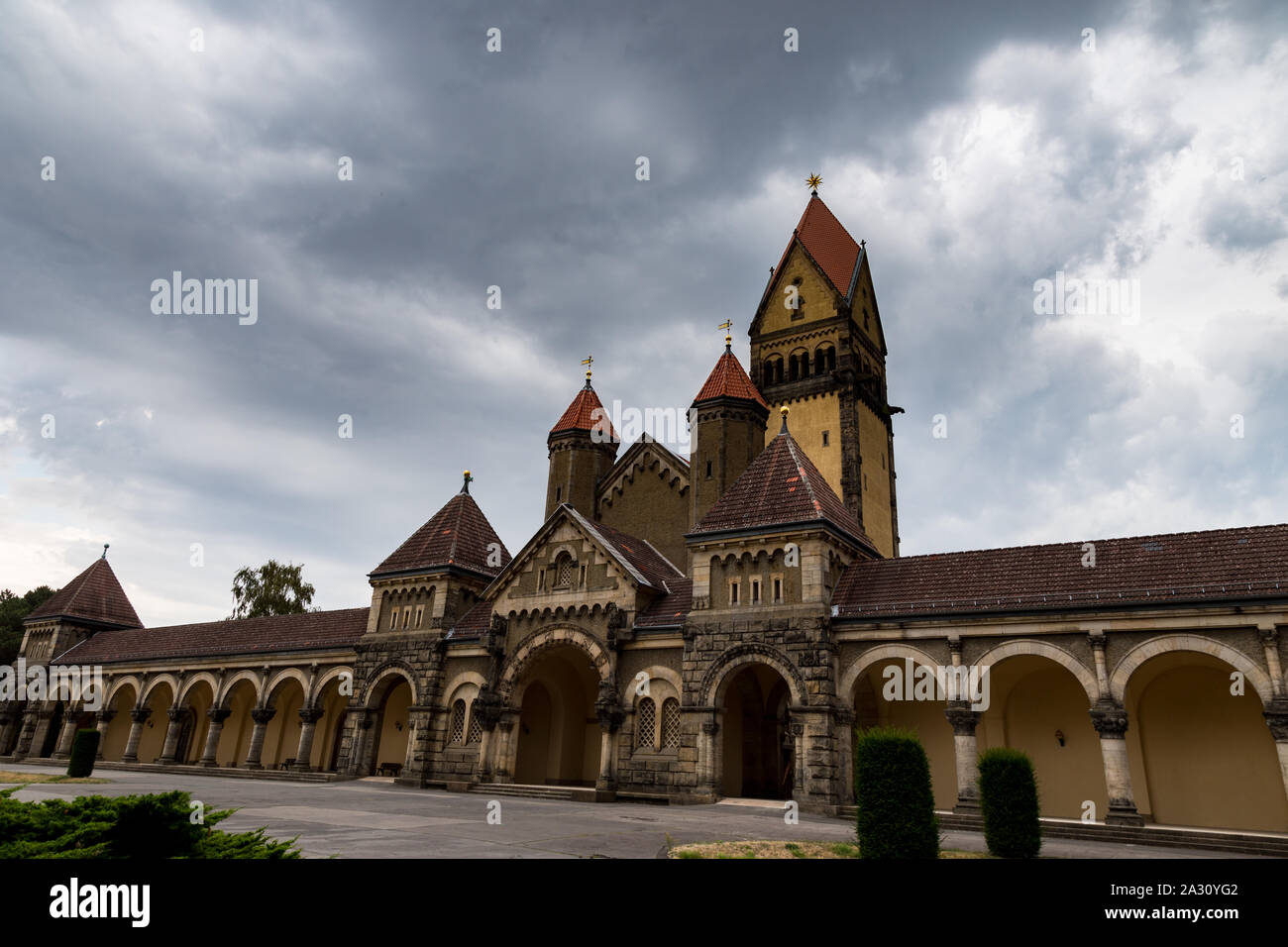 La città di Lipsia Foto Stock