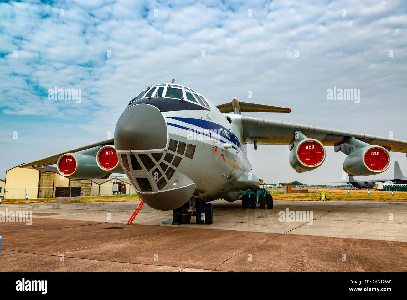 Ukrainian Air Force Il-76 Foto Stock