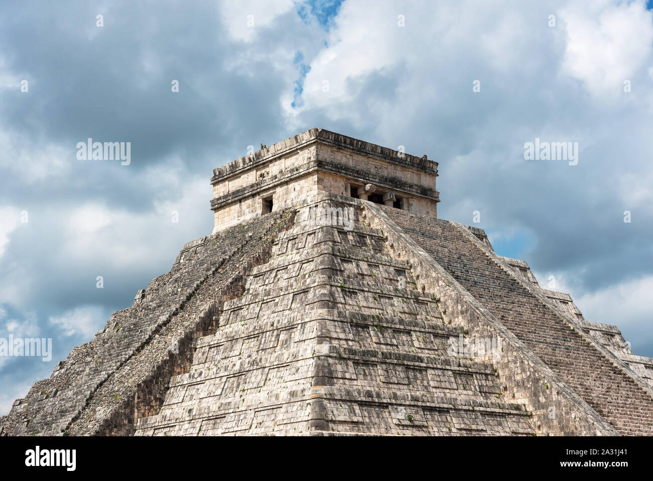 La Piramide Maya di pollo Izta nello Yucatan, Messico Foto Stock