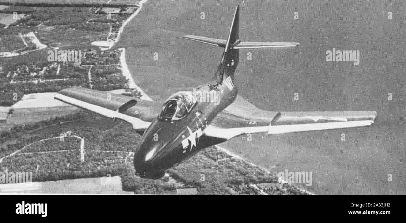 F9F-8 NAN-9-54. Foto Stock