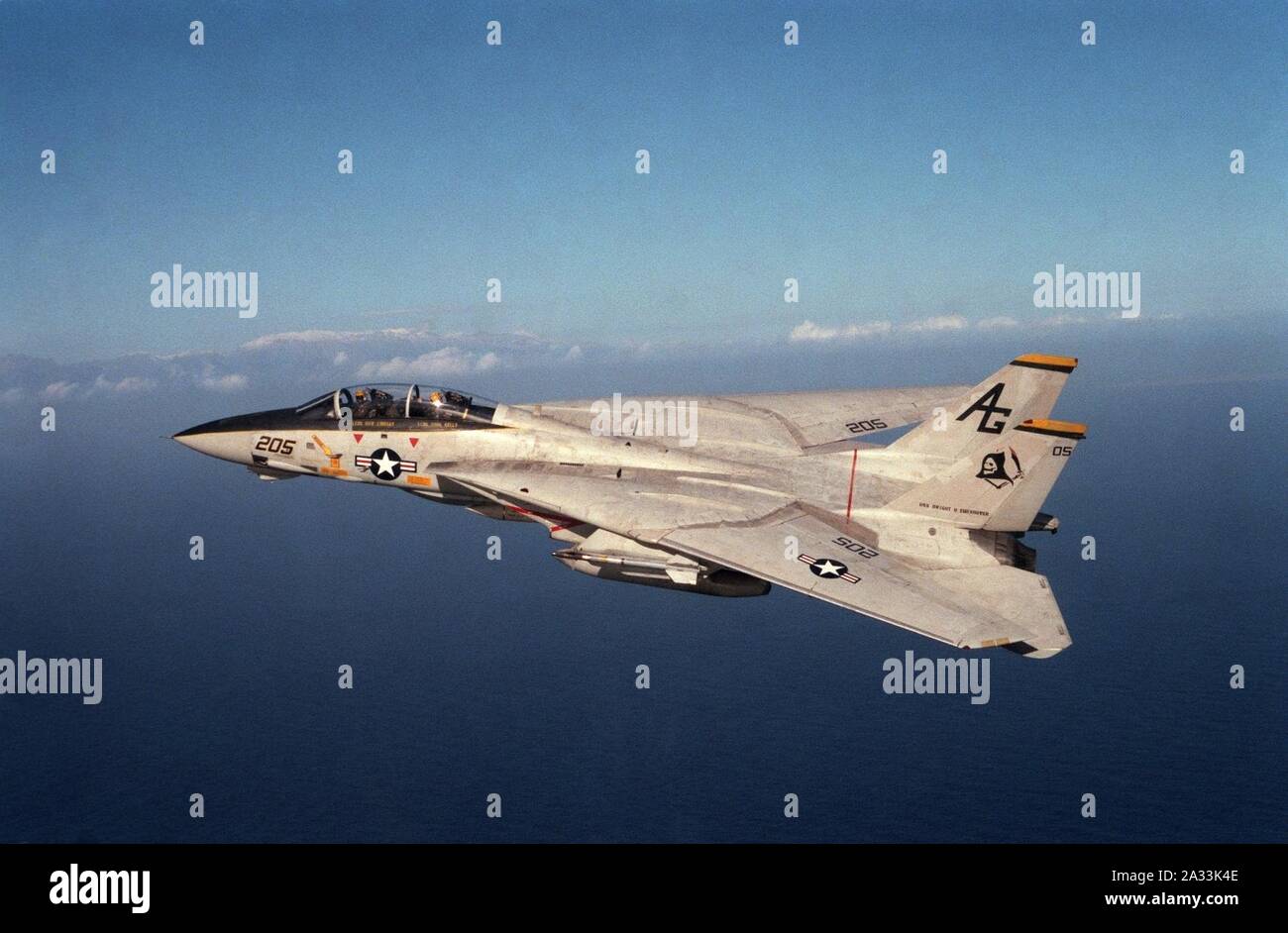 F-14A Tomcat VF-142. Foto Stock