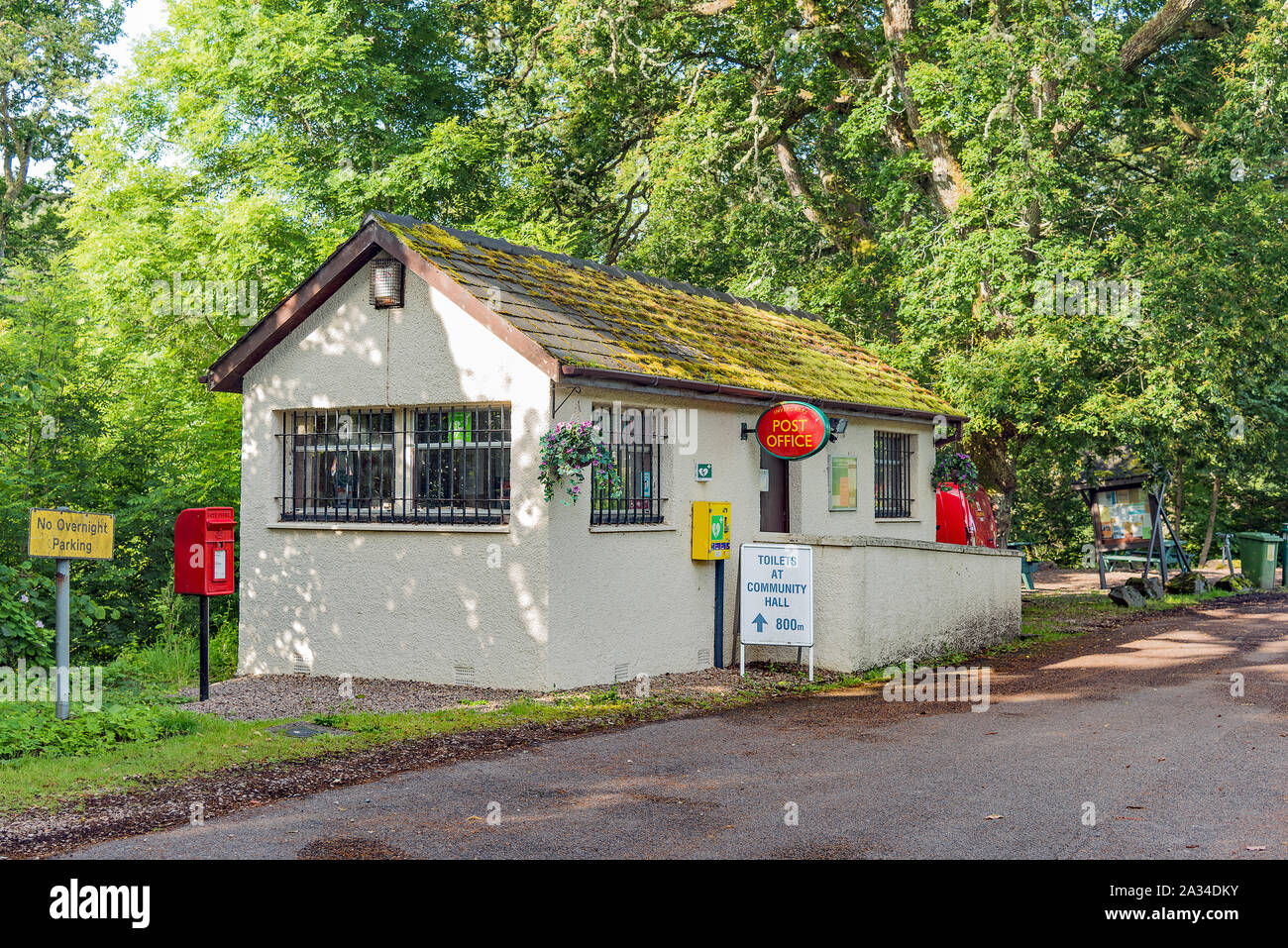 Invergarry post office opinioni Foto Stock