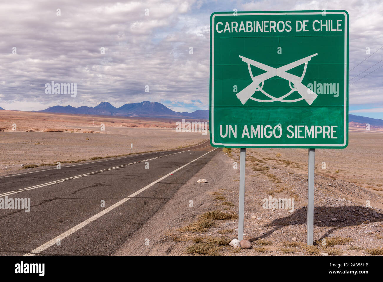 Città di Toconao, una piccola città nel deserto, Región de Antofagasta, San Pedro de Atacama deserto di Atacama, Cile, America Latina Foto Stock