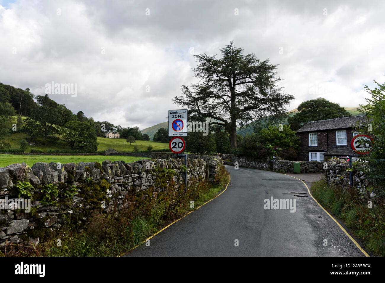 Il Lake District Foto Stock