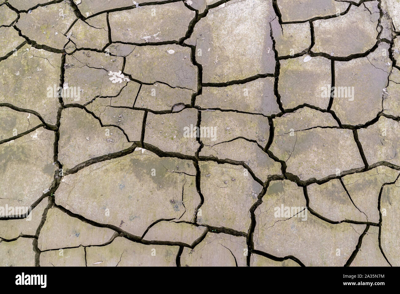 Secchezza sfondo del suolo Foto Stock