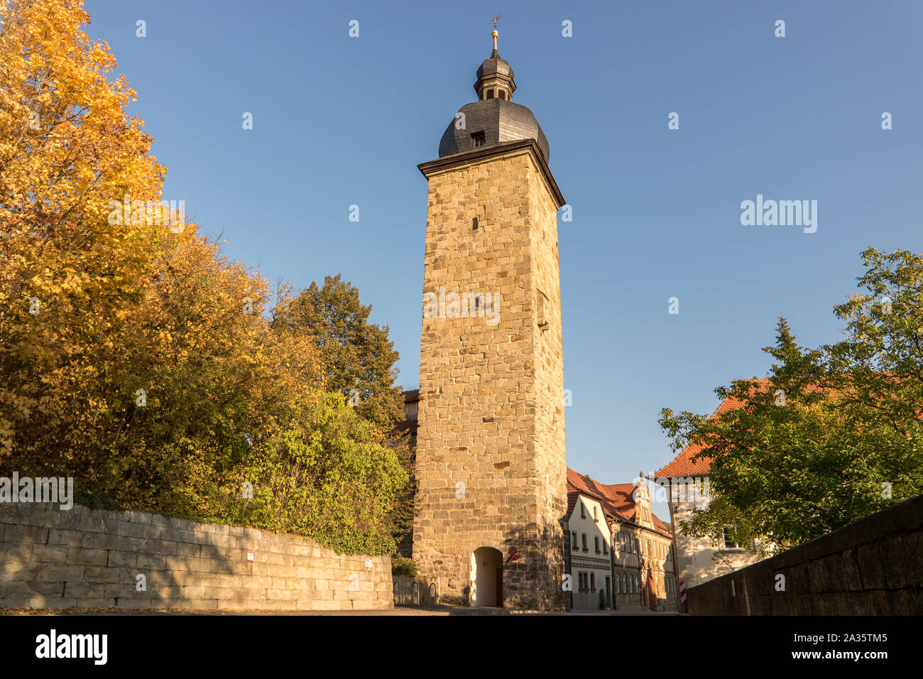 Hexenturm Zeil Bavaria Foto Stock