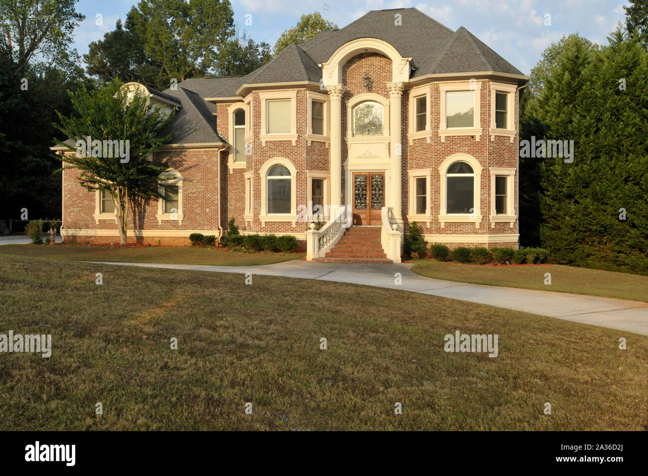 Luxury Mansion di Atlanta Foto Stock