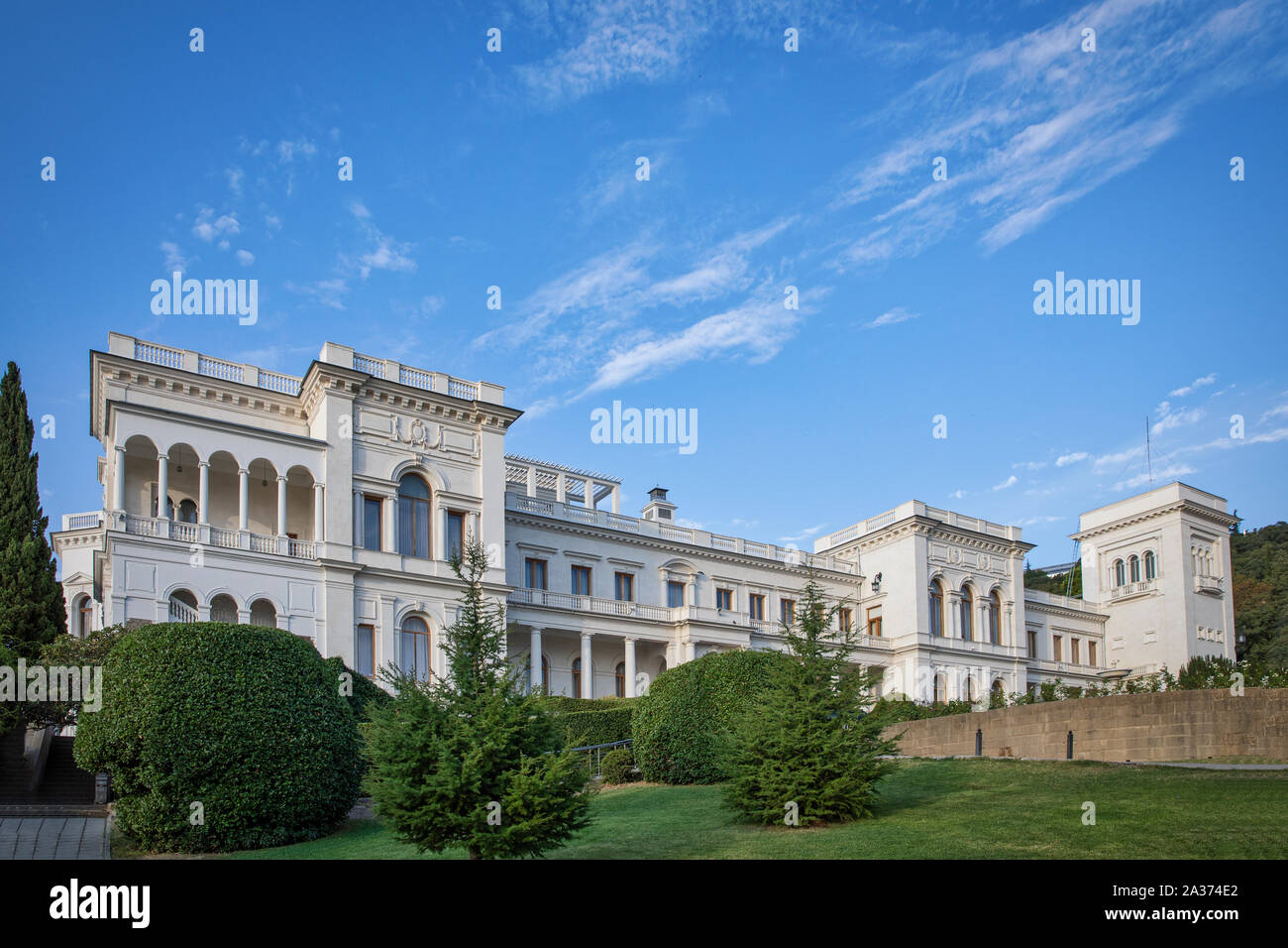 Livadia palace. Crimea Foto Stock