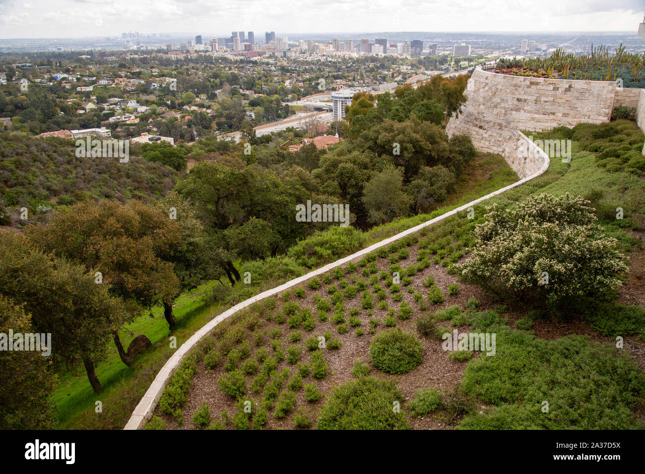 Getty Institute, California Foto Stock