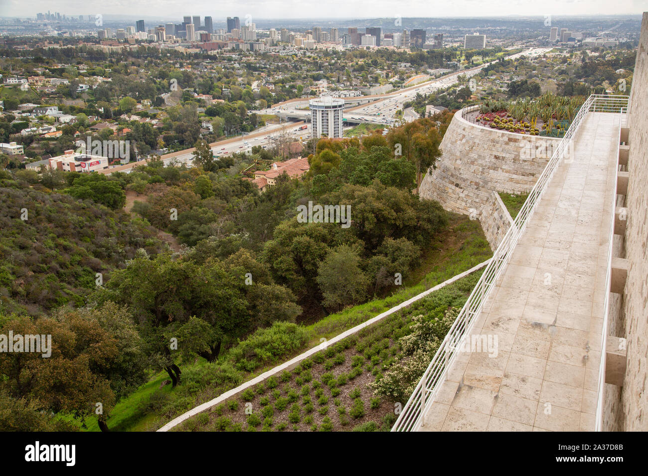 Getty Institute, California Foto Stock