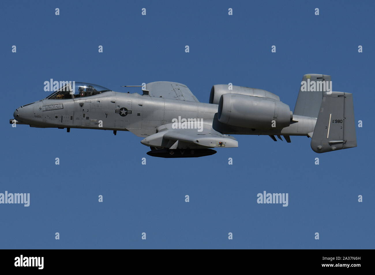 US AIR FORCE FAIRCHILD A-10 Thunderbolt II Foto Stock