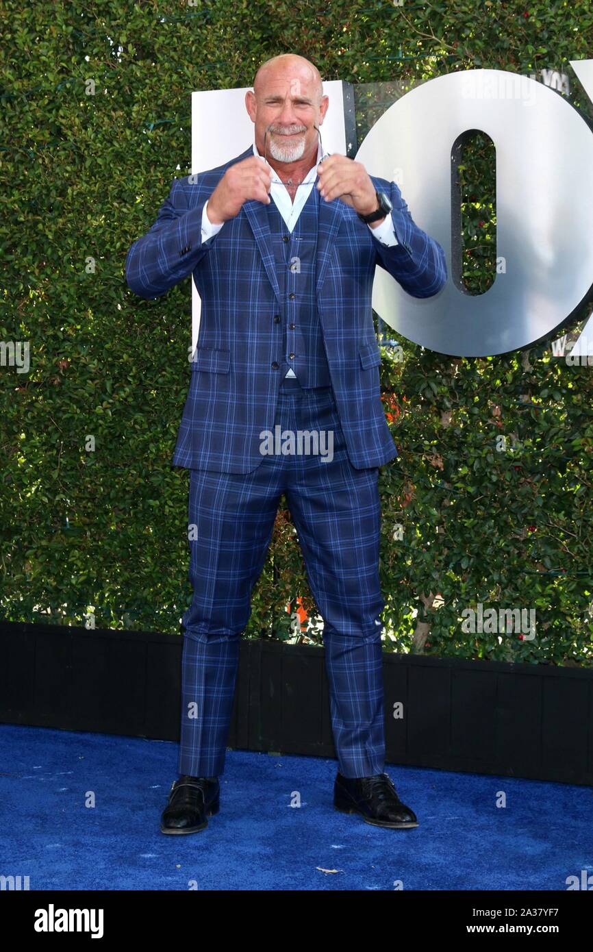 Bill Goldberg presso gli arrivi per WWE ventesimo anniversario di SmackDown Premiere, STAPLES Center di Los Angeles, CA Ottobre 4, 2019. Foto di: Priscilla concedere/Everett Collection Foto Stock