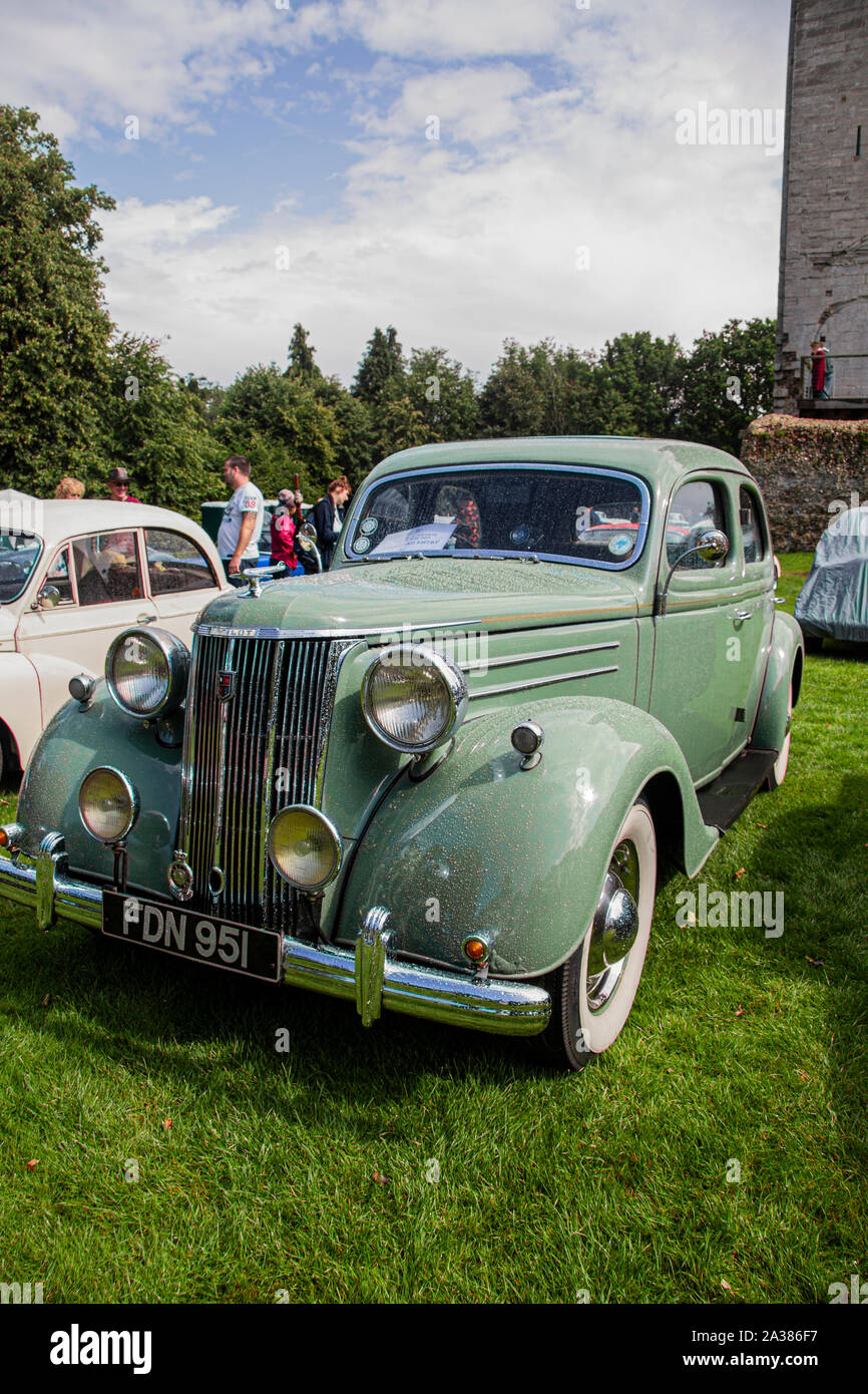 Pilota Ford auto classica Foto Stock