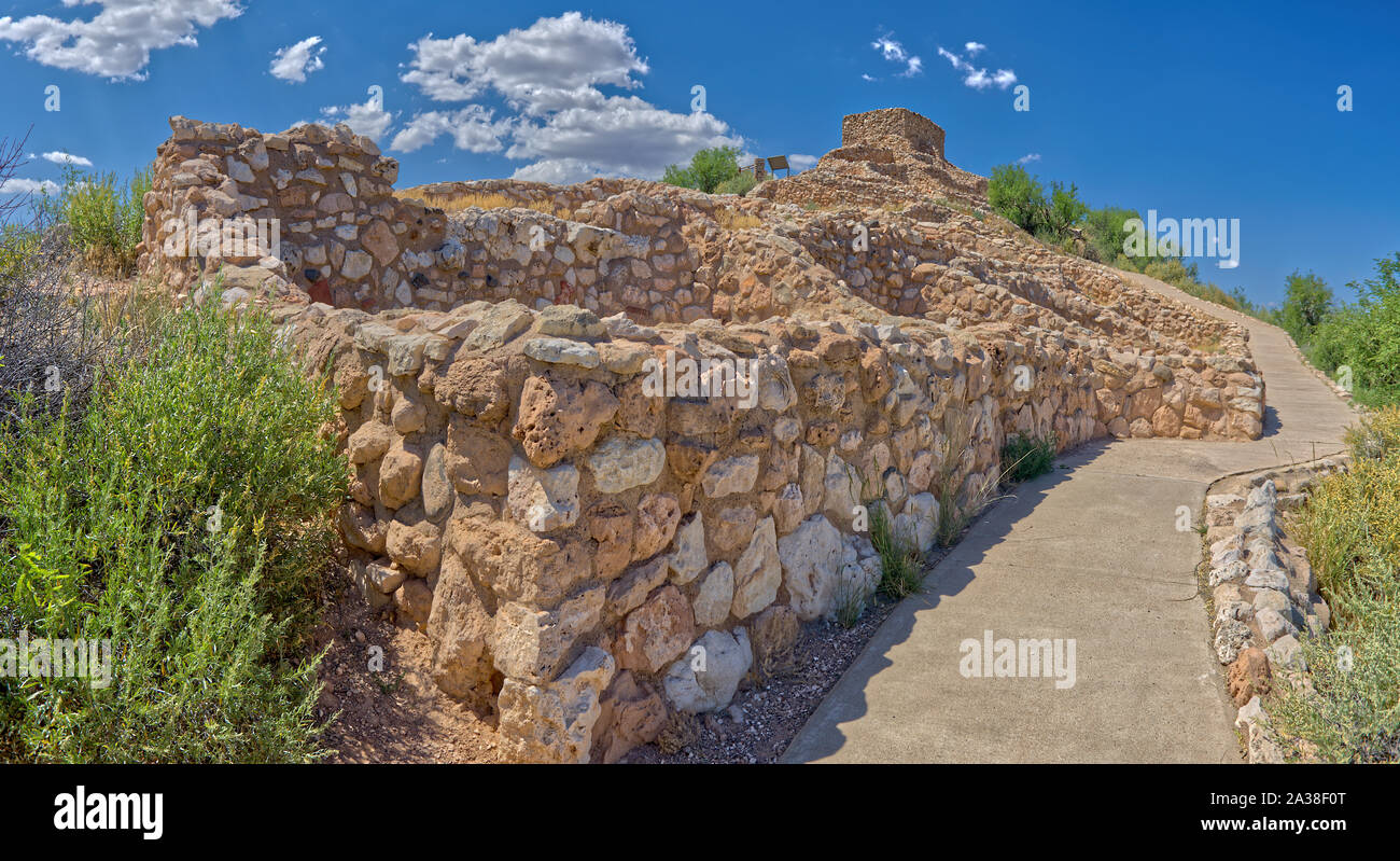 Tuzigoot monumento nazionale, Clarkdale, Arizona, Stati Uniti Foto Stock