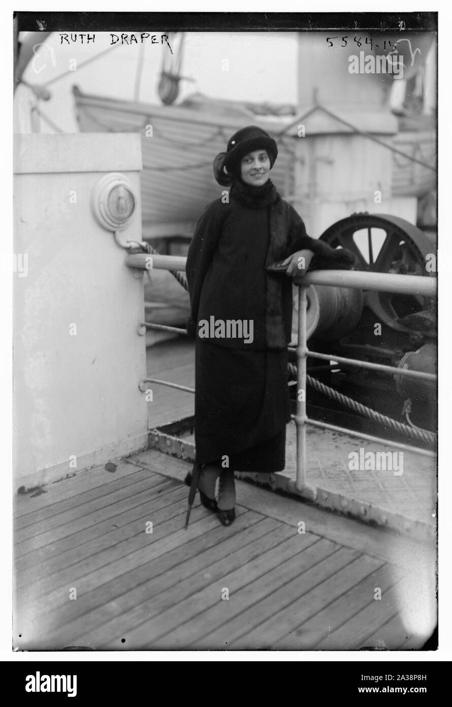Ruth Draper Foto Stock